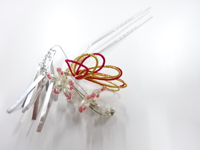 アンティーク　びらびら簪